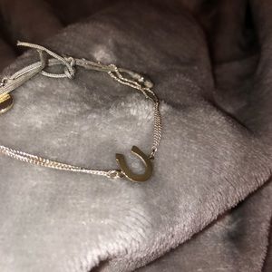 Silver Horseshoe Bracelet